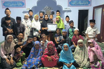 Rintis Program Rumah Tahfiz, Peserta KKN Posko 3 Fakultas Ushuluddin dan Dakwah Ingin Mencetak Generasi Qur'ani