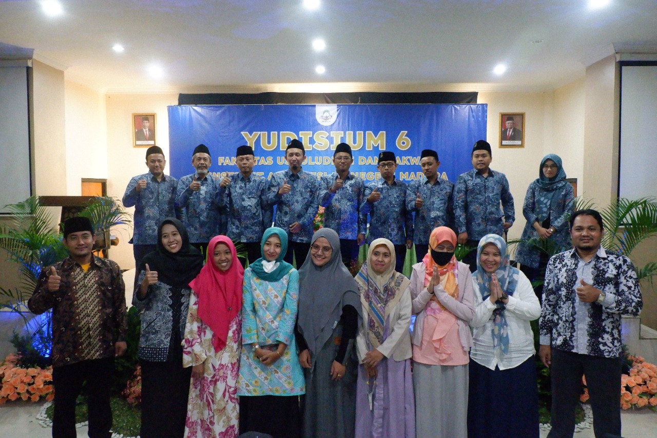 Yudisium Periode VI Genap 2021/2022 FAUD IAIN Madura, Dekan : Semoga berguna bagi diri sendiri & terutama kepada Masyarakat